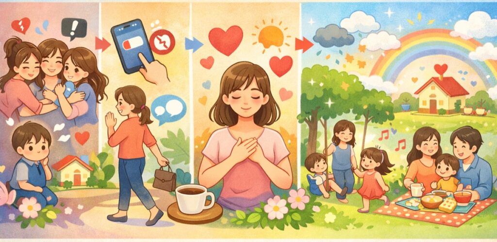 まとめ：ママ友の依存が怖い時の対処法と距離感の整え方