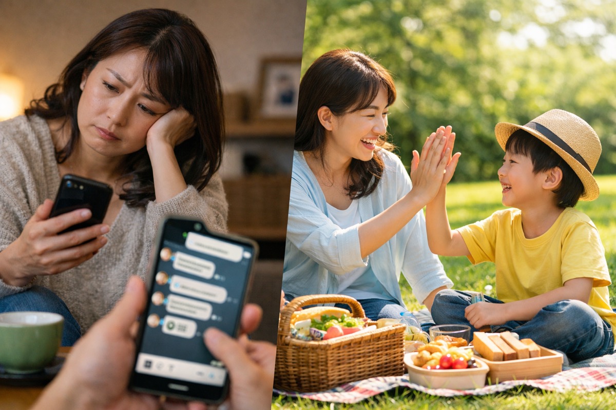 ママ友とのライン頻度はどのくらいが適切？毎日くるLINEのほどよい距離感と対処法