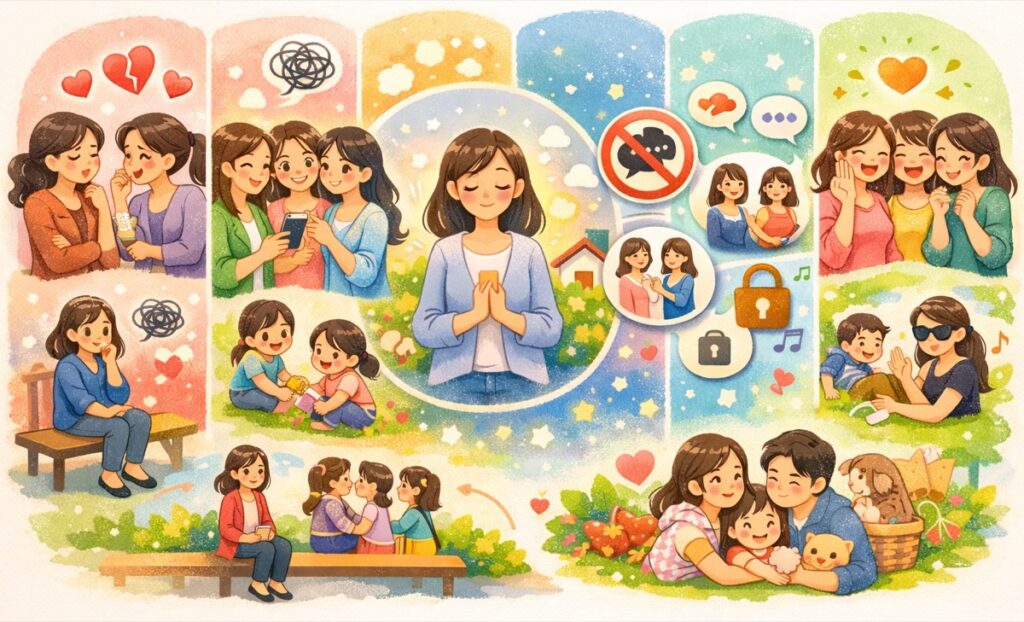 まとめ：ママ友と上手に付き合う方法｜ストレスを減らす関係づくり