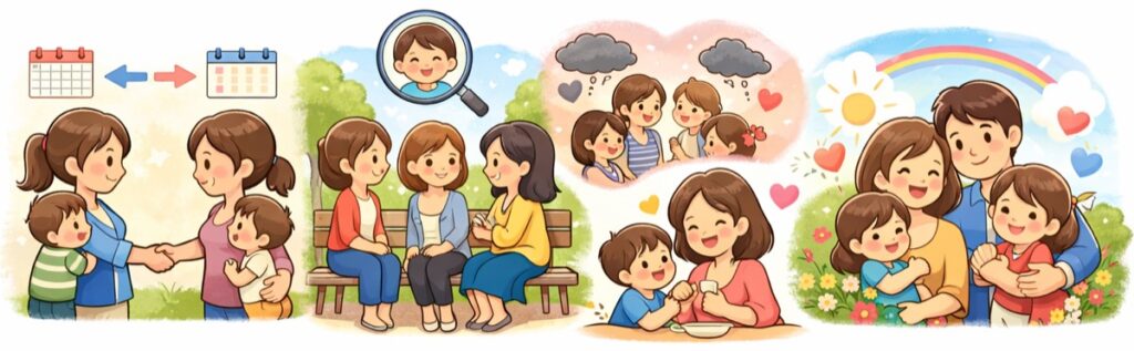 年齢よりも「ママ歴」を基準にすると気が楽になる