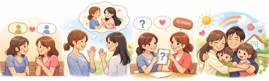 相手の名前を会話の中で積極的に呼ぶ