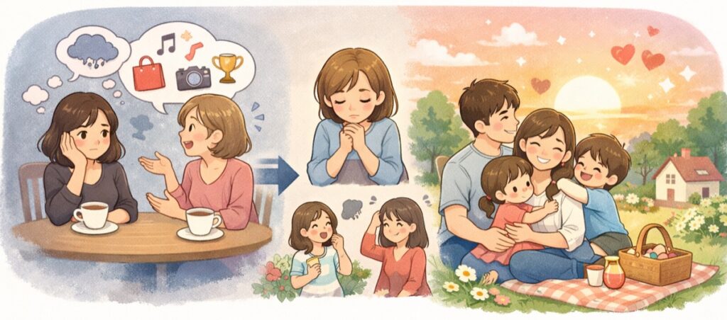 自己愛タイプ——相手の話に興味がなく、自分の話だけしたい