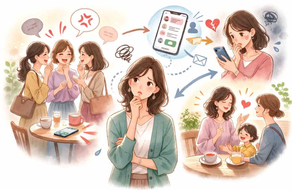 陰での批判・SNS投稿は、思った以上に本人に届く