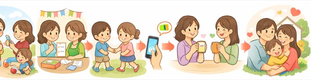 連絡先交換のタイミングと自然な誘い方