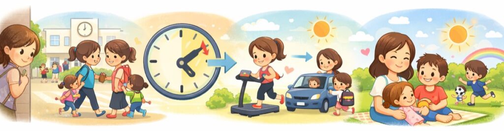 生活リズムを少しずらして顔を合わせる機会を減らす