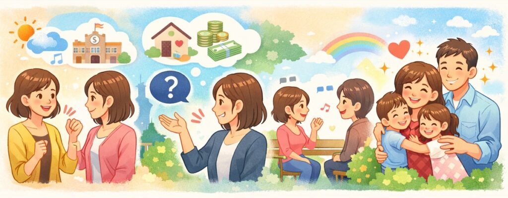 会話を当たり障りのない内容に留める