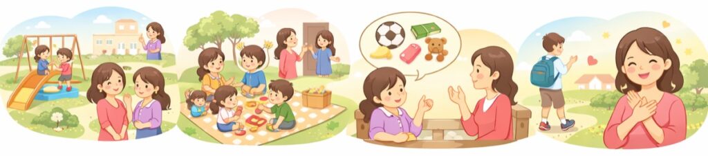 子供同士が仲良しの場合のバランスの取り方