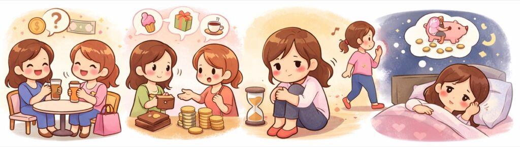 仲が良いからこそ、お金の話がうやむやになりやすい