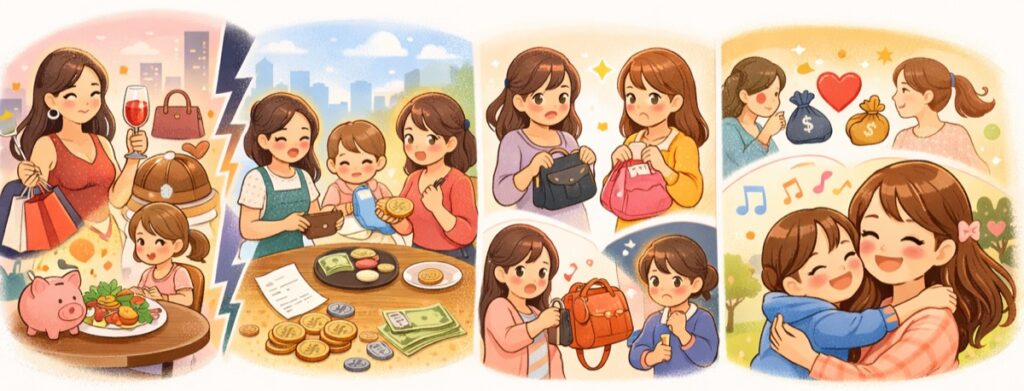 価値観・経済状況の違いが生む、小さなすれ違い