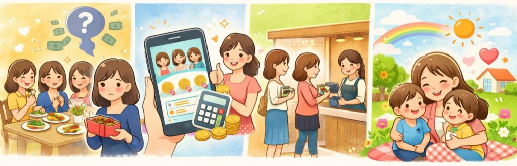 ランチ代・割り勘で毎回モヤモヤするケース