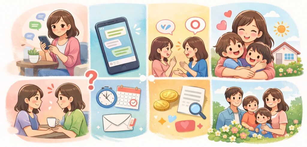 伝え方ひとつで関係は変わる——LINEか直接か