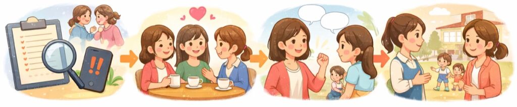 それでも離れてくれない時に考えられる次のステップ