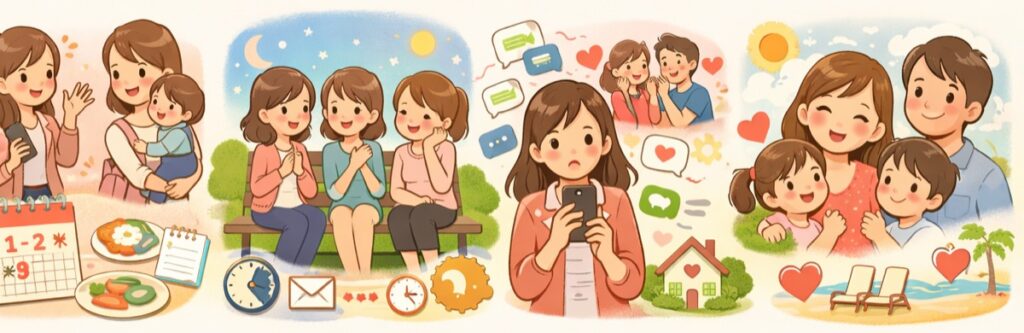 アンケートで分かった「多くのママが感じるちょうどいい頻度」