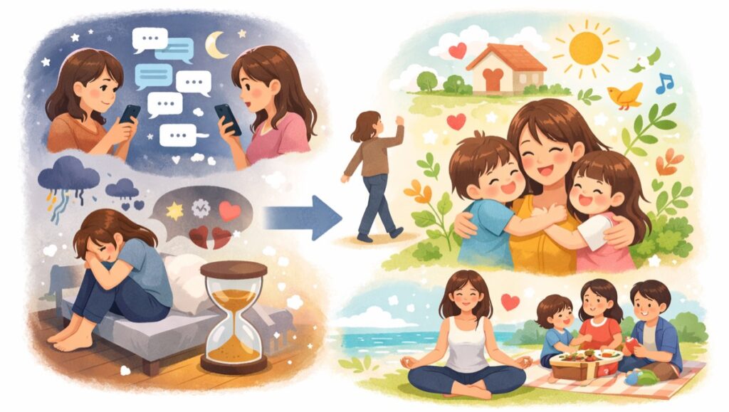 返信しても終わらない、既読スルーしても続く地獄