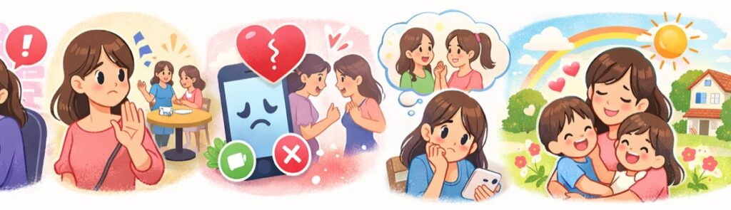 同じように感じているママはたくさんいる