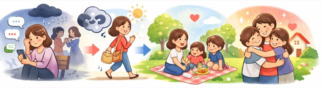 ストレスを減らすことが、子どもへのいちばんの贈り物になる