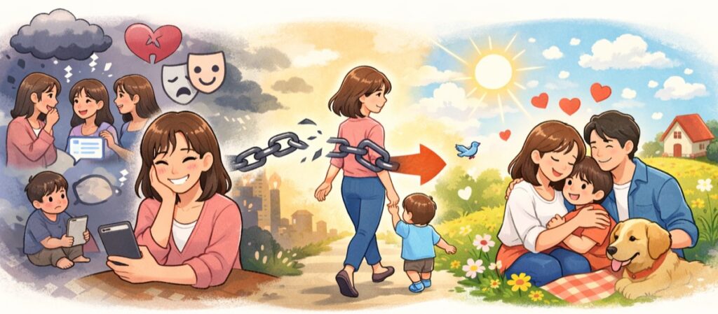 気を使いすぎて本音が言えない、その重さが疲れを生む