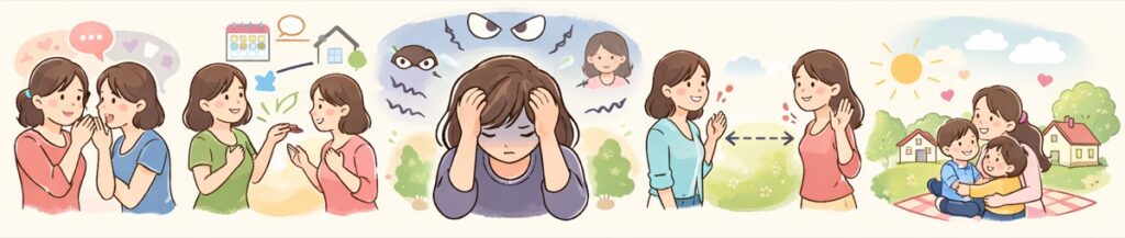 距離感が近すぎるとトラブルの温床になる