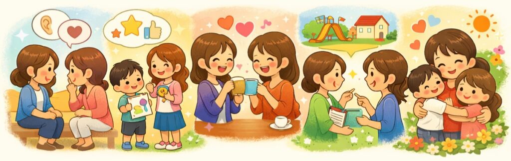 褒め上手・聴き上手になると関係が変わる