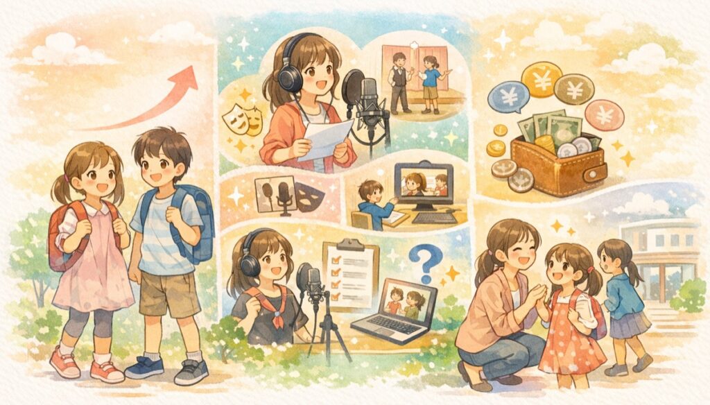 まとめ：小学生の声優習い事ガイド！本格スクールから体験教室まで費用と選び方を解説