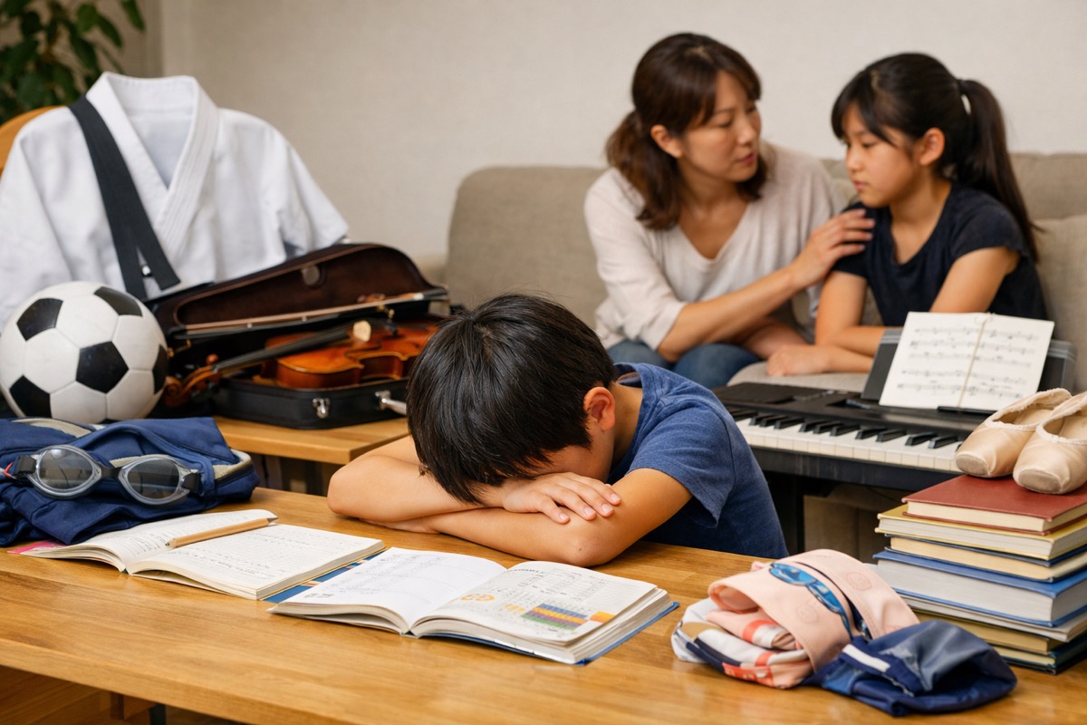 習い事が多すぎるサイン！子どもがやりたがらないときに親がすべき判断軸と対処法