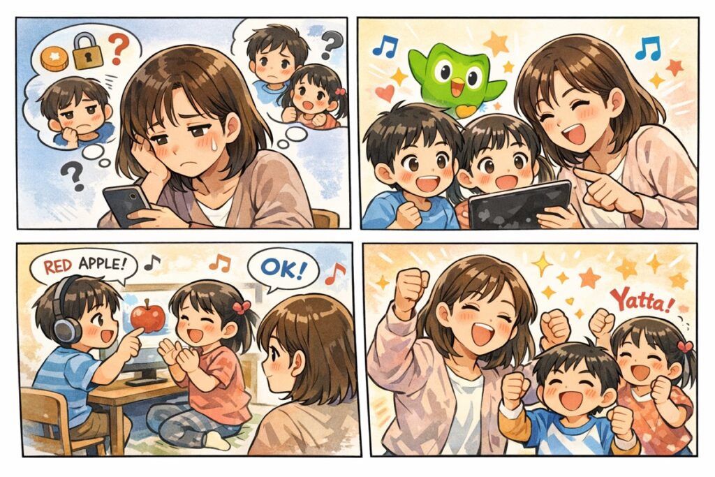 無料で使える子供向け英会話アプリおすすめ6選！学習効果・選び方・使い方を徹底解説