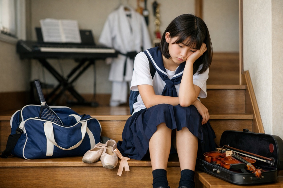 中学生が習い事を辞めたいと言い出したら？理由別の正しい対応と辞め時の判断軸