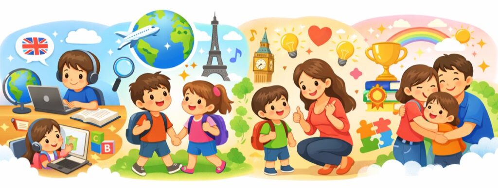 英語だけ受講できる通信教育の3タイプと特徴