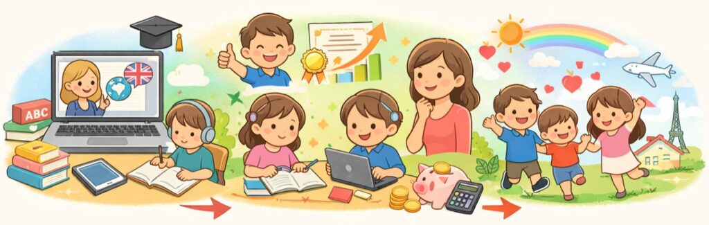 【テキスト・タブレット系】英語だけ受講できる通信教育おすすめ比較