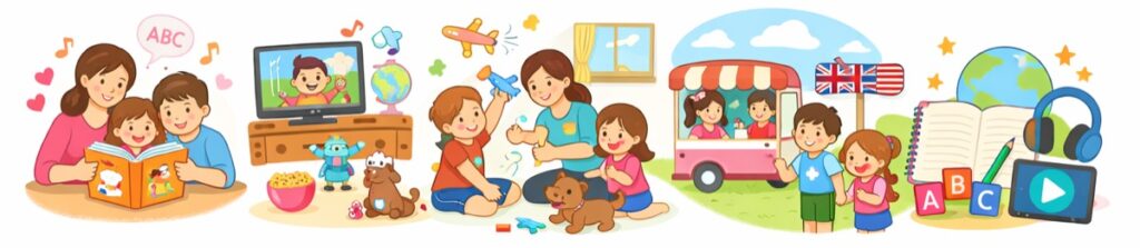 家庭でできる英語サポートのヒント