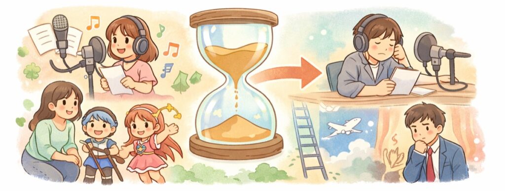 声優の習い事、何歳から始めていい？