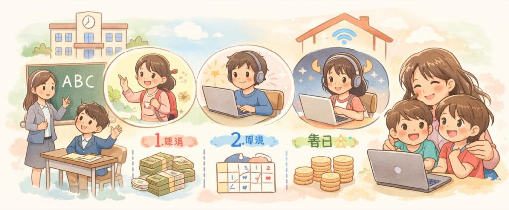 小学生向けオンライン英会話の月謝相場、ぶっちゃけどのくらいかかる？