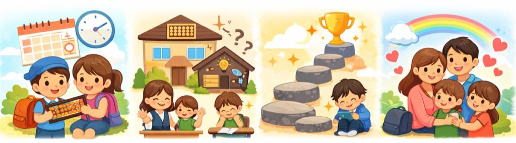 そろばん教室の選び方と、長く続けるためのポイント