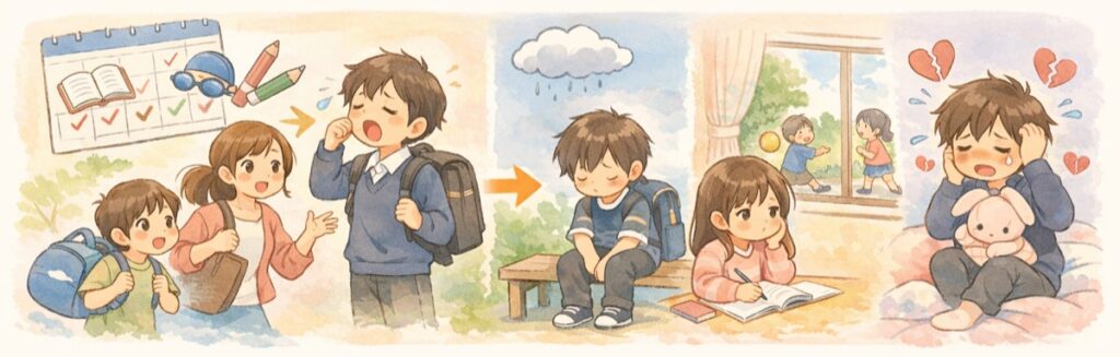 習い事が多すぎる子どもに起きていること