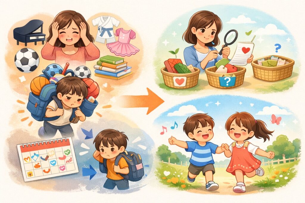 習い事をやらせすぎる親の心理