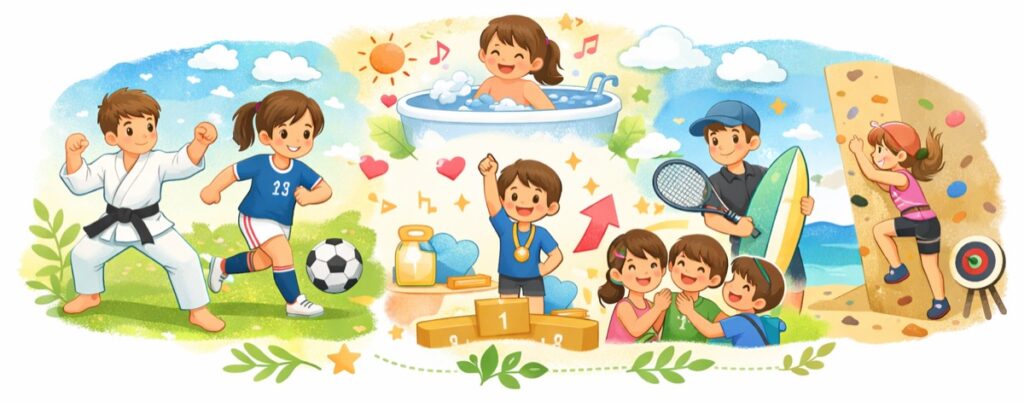 【かっこいい特技を極めたい】スポーツ系の習い事
