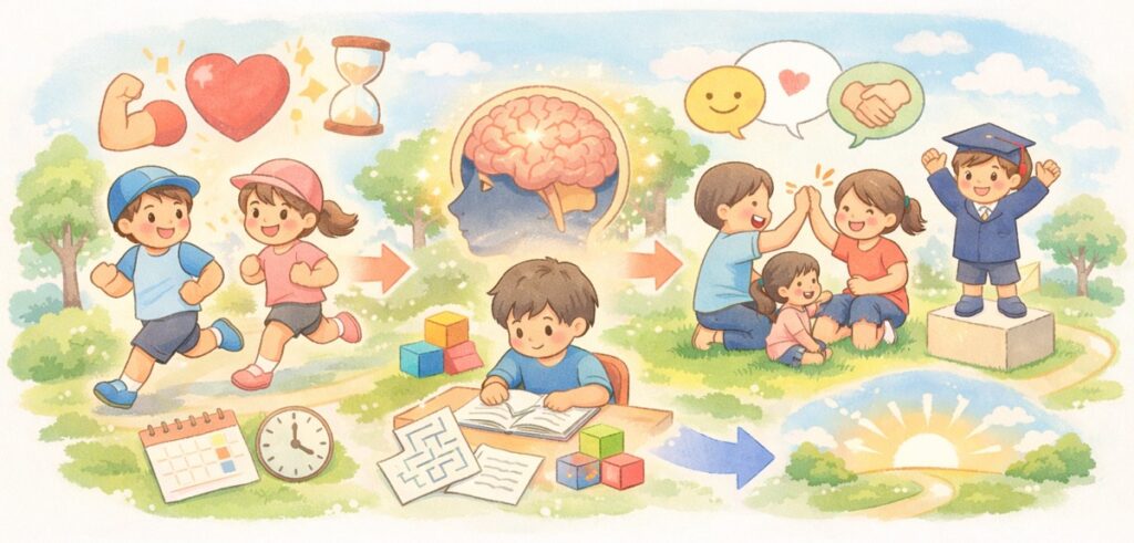 運動習慣が子どもの未来を変える理由