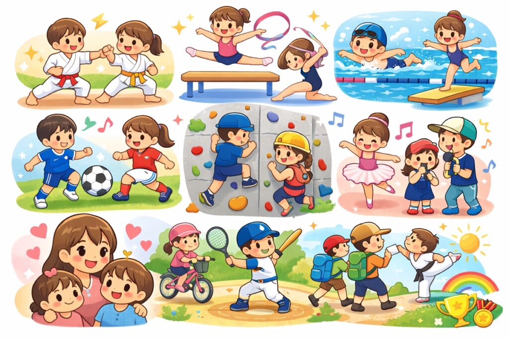 体を動かす習い事おすすめ9選｜特徴とメリットを徹底解説