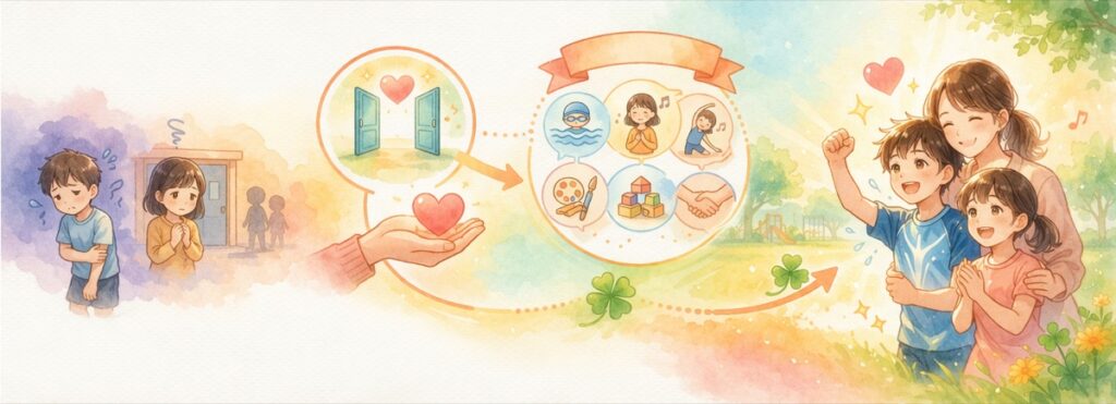 運動が苦手な子・内気な子にも合う習い事の選び方