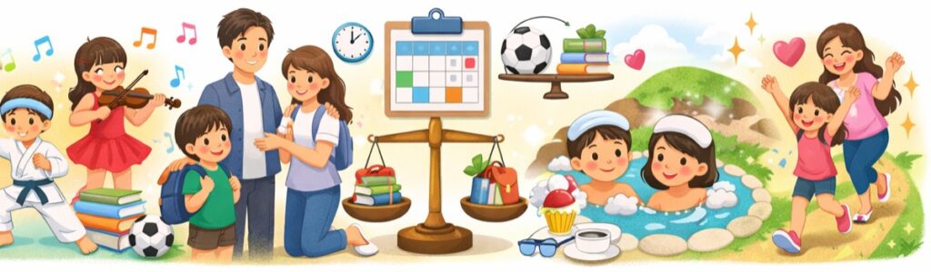 習い事の掛け持ちと続けるためのコツ