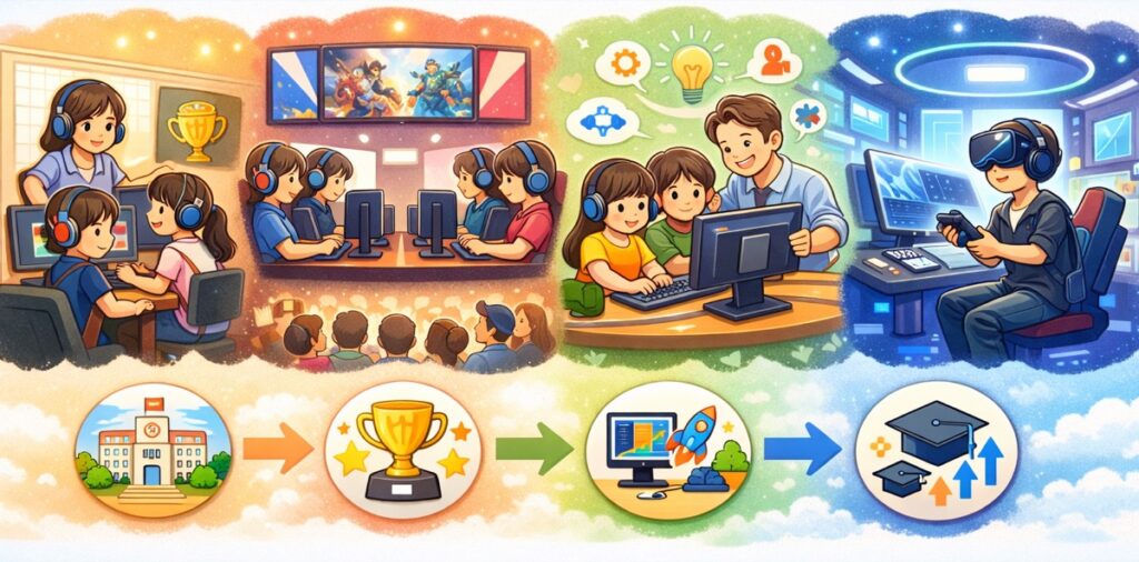 中学生向けeスポーツスクールおすすめ4選