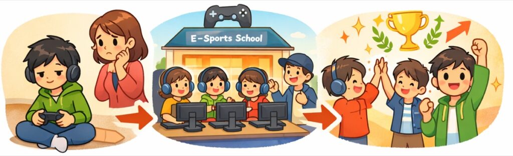 eスポーツを習わせる前に知っておきたい注意点