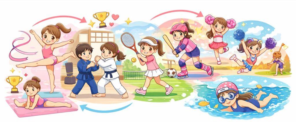 女の子に人気のスポーツ系習い事ランキング