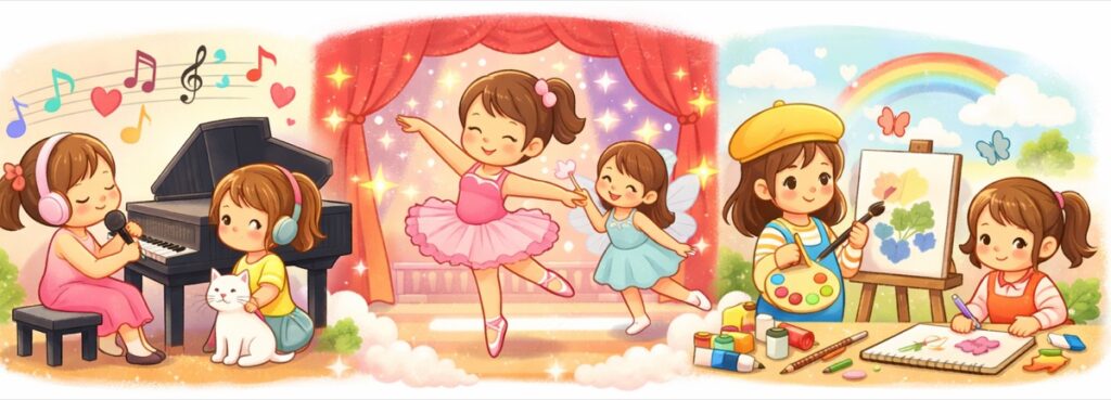 女の子に人気の音楽・芸術系習い事ランキング