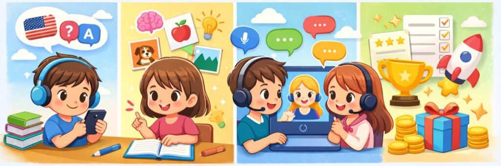 無料で使える中学生向け英会話アプリおすすめ