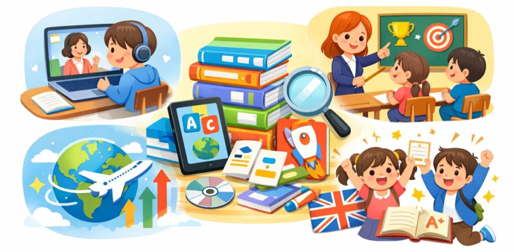 月謝6,000円台〜8,000円台：教材の充実度と学習サポートを重視するならここ