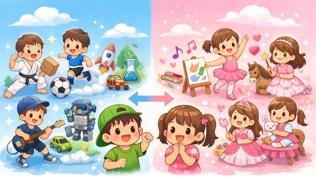 女の子との違いで見る｜男の子の習い事の特徴