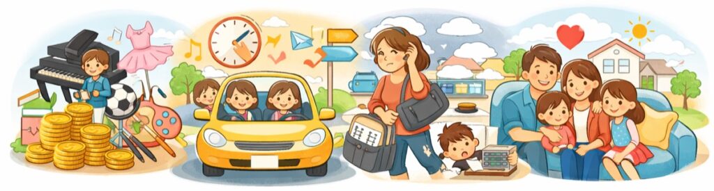 習い事を始める前に知っておきたい費用と負担のリアル