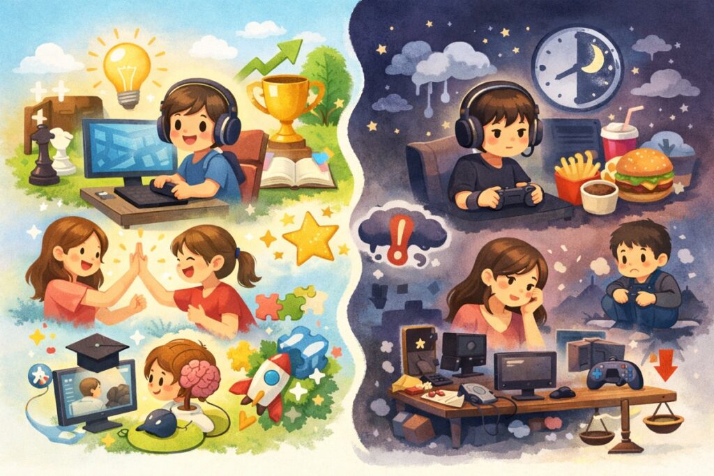 eスポーツを習い事にするメリットとデメリット