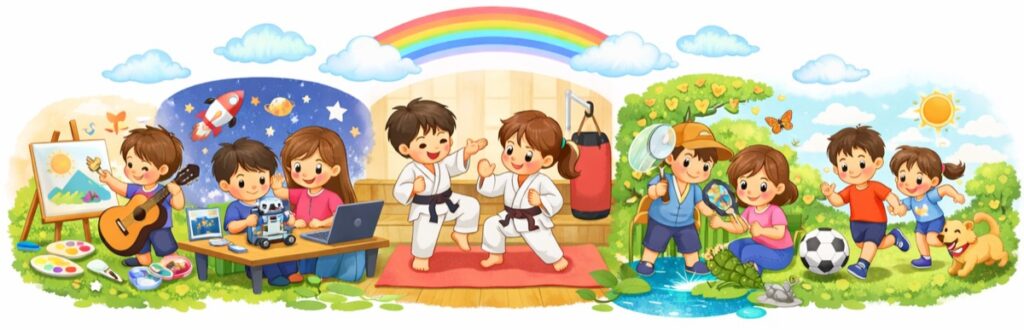 不登校の子どもにおすすめの習い事5選